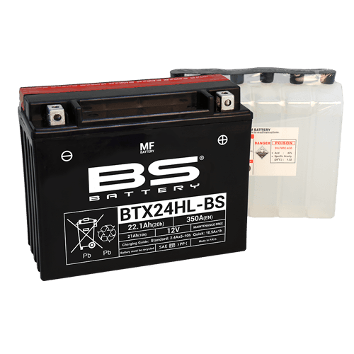 BS Battery BTX24HL-BS MF (Cp) Maintenance Free