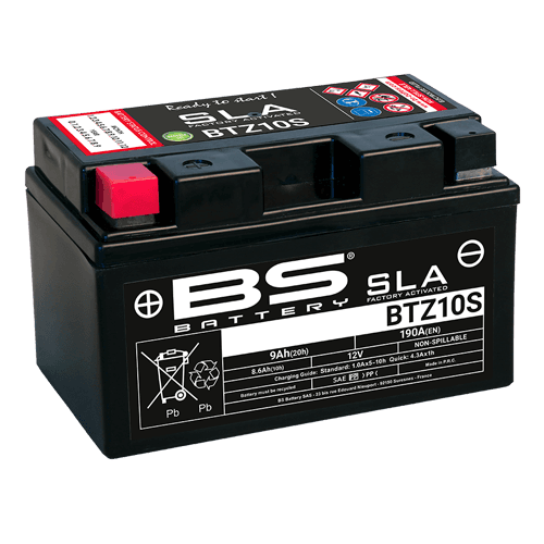 BS Battery BTZ10S (FA) SLA - Sealed & Activated