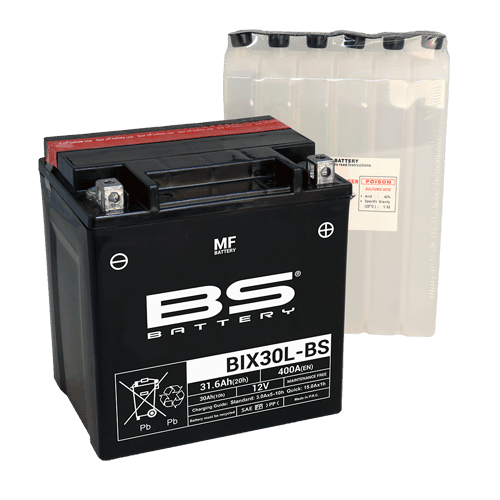 BS Battery BIX30L-BS MF (Cp) Maintenance Free