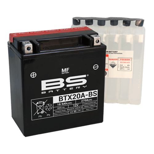 BS Battery BTX20A-BS MF (Cp) Maintenance Free