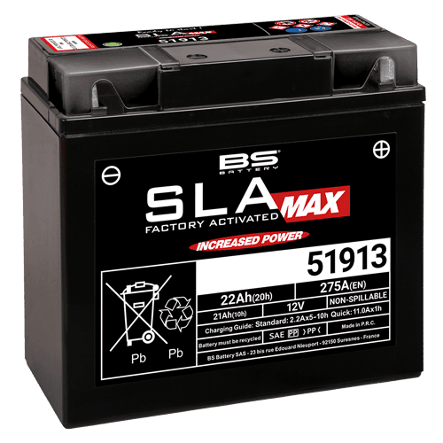 BS Battery 51913 (FA) SLA MAX - Sealed & Activated