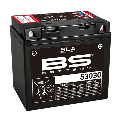BS Battery 53030 (FA) SLA - Sealed & Activated
