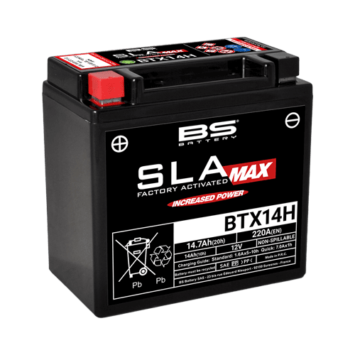 BS Battery BTX14H (FA) SLA MAX - Sealed & Activated