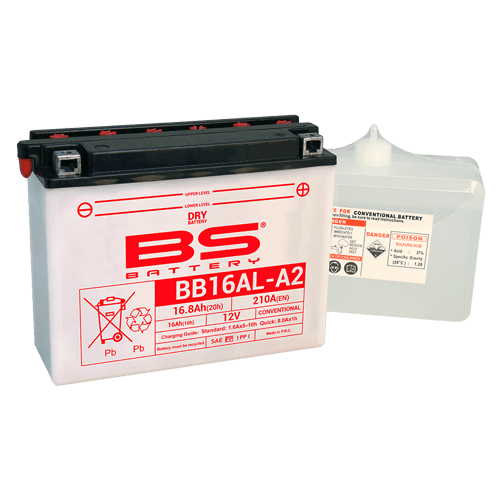 BS Battery BB16AL-A2 (Cp) Conventional Dry Charged