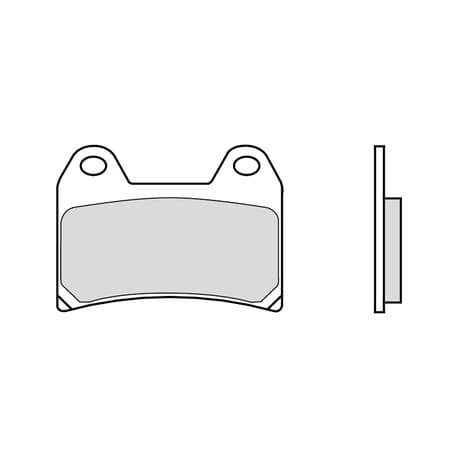 Brembo Brakepads Carbon-Ceramic Racing Voor Lynx/Ski-Doo
