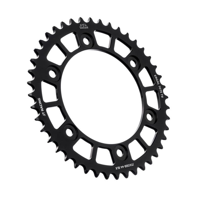 JT Aluminium achtertandwiel 7075 T6 JTA1308.41BLK Zwart