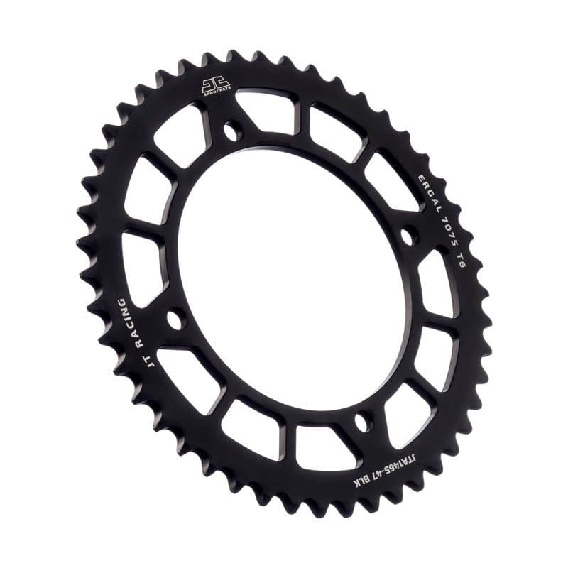 JT Aluminium achtertandwiel 7075 T6 JTA1465.46BLK Zwart