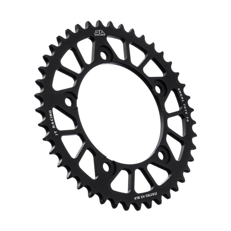 JT Aluminium achtertandwiel 7075 T6 JTA1792.45BLK Zwart