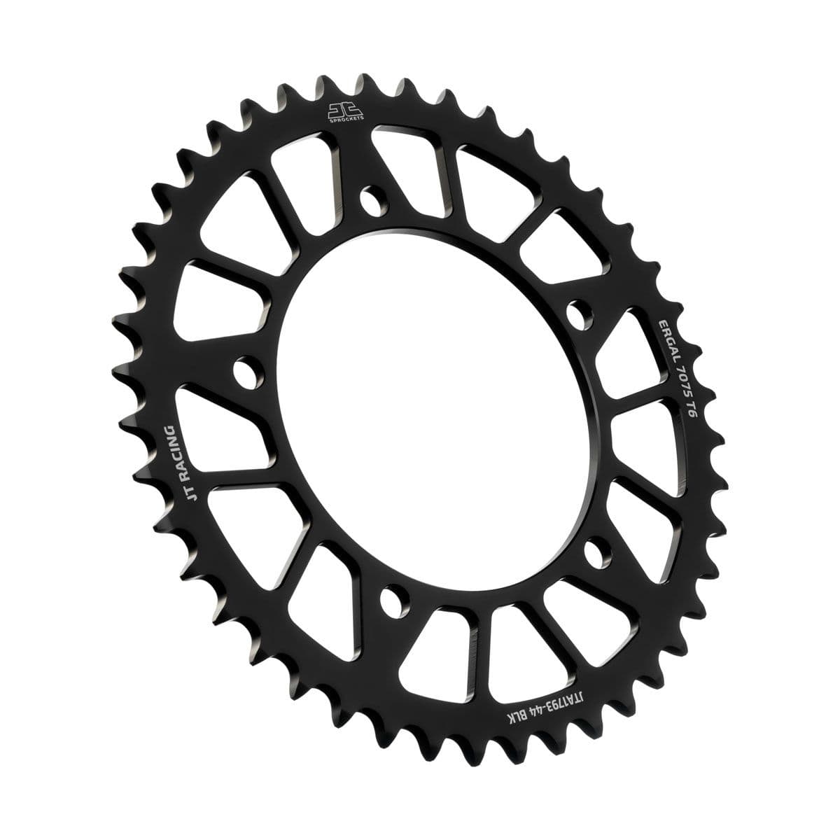 JT Aluminium achtertandwiel 7075 T6 Zwart JTA1793.44BLK