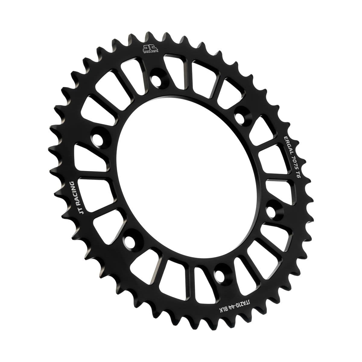 JT Rear Alu Sprocket 7075 T6 Schwarz JTA210.44BLK
