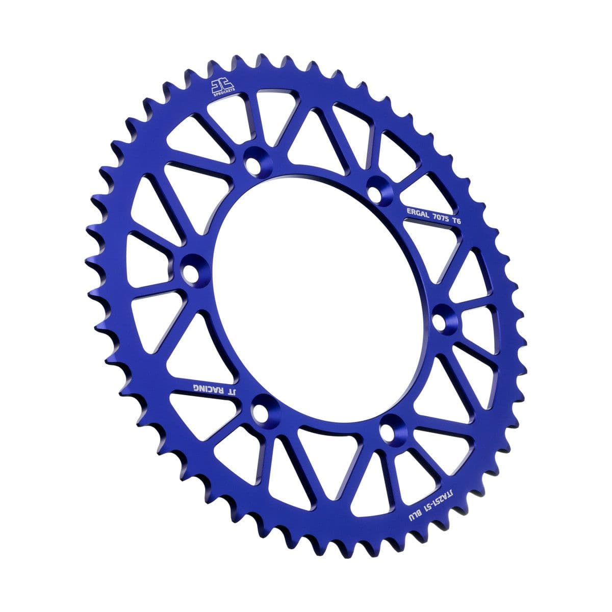 JT Rear Alu Sprocket 7075 T6 Blau JTA251.51BLU