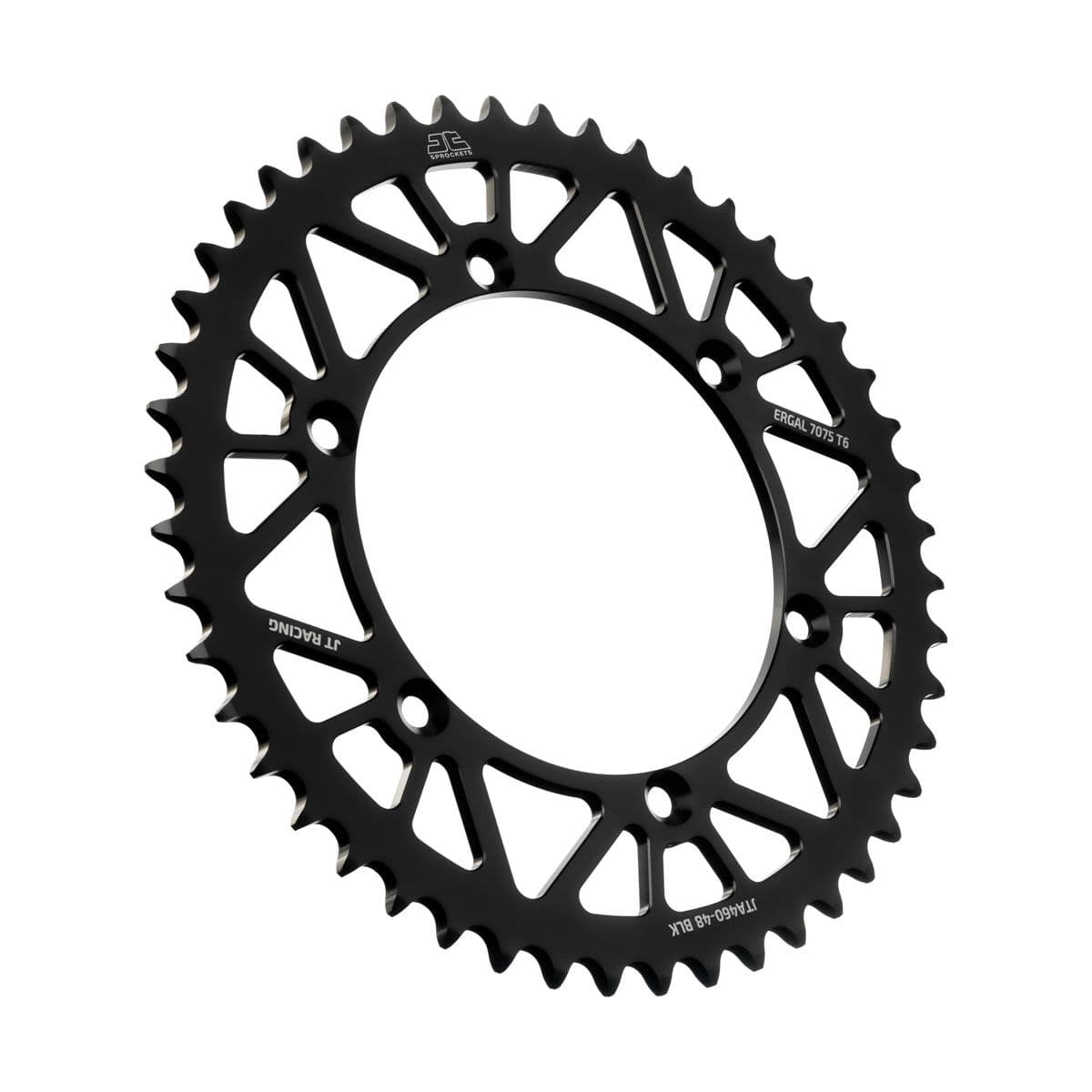 JT Aluminium achtertandwiel 7075 T6 Zwart JTA460.47BLK