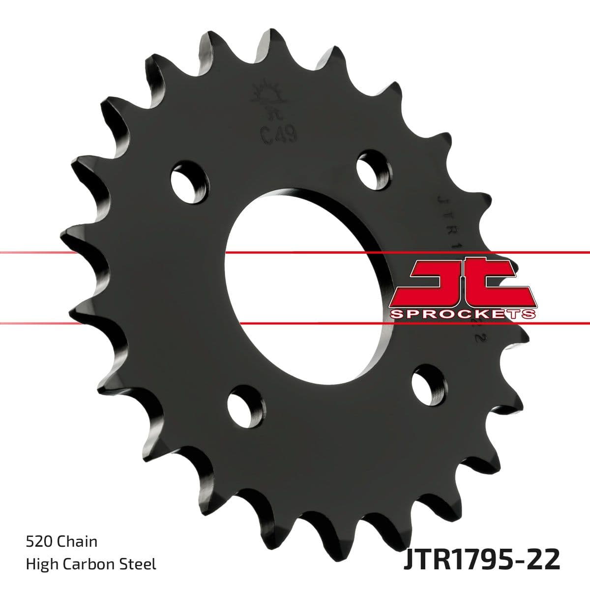 JT Achtertandwiel JTR1795.22