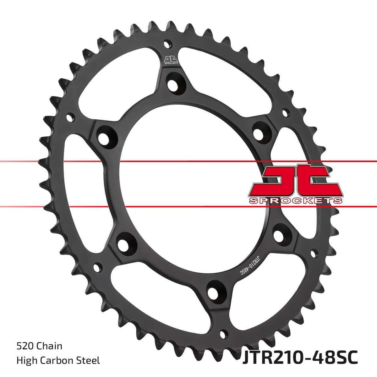JT Rear Sprocket SC - Self Cleaning Lightweight Rear JTR210.