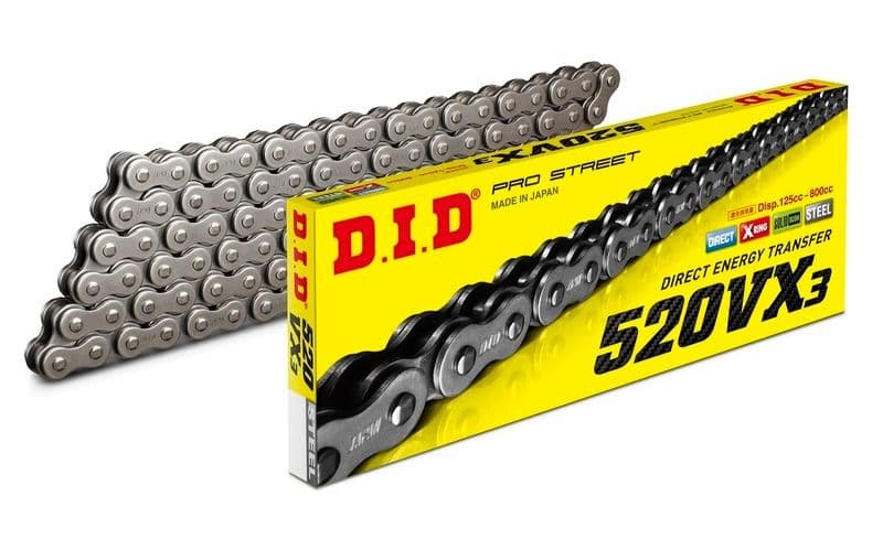 D.I.D 520VX3 Ketting+Connecting Link (FJ)