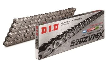 D.I.D 520ZVM-X Chain+Connecting Link Rivet Type (ZJ)