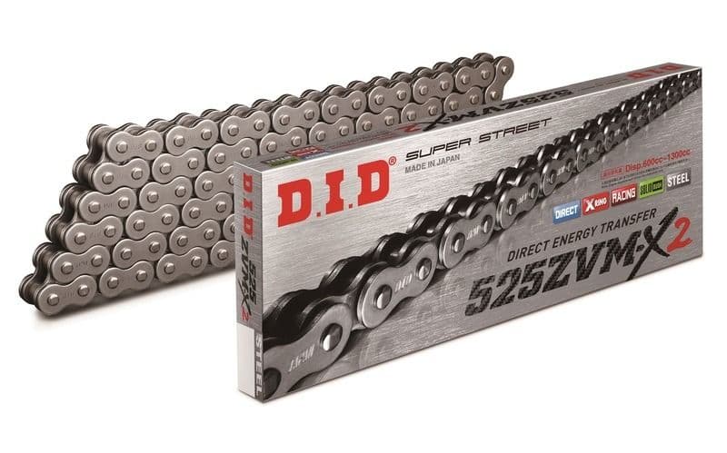 D.I.D 525ZVM-X2 Chain+Connecting Link Rivet Type (ZJ)