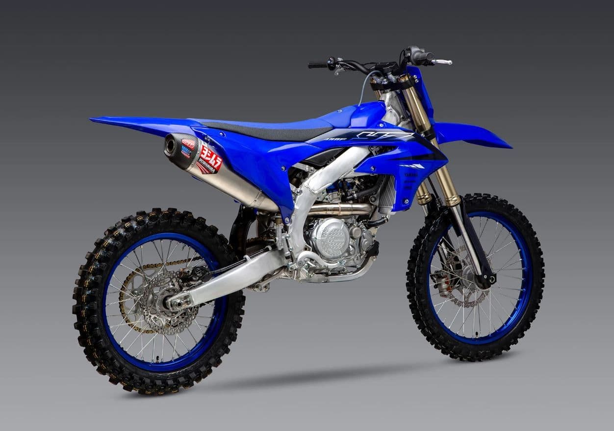 Yoshimura YZ450F 23 RS-12 Stainless Full Uitlaat, FS SS/AL/C