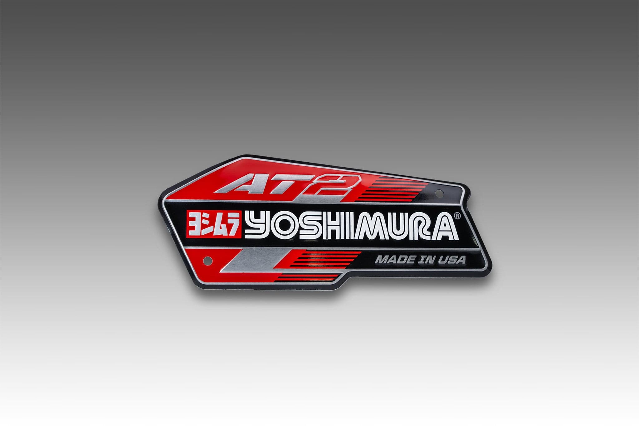 Yoshimura Demper Name Badge Stainless Alpha Taper