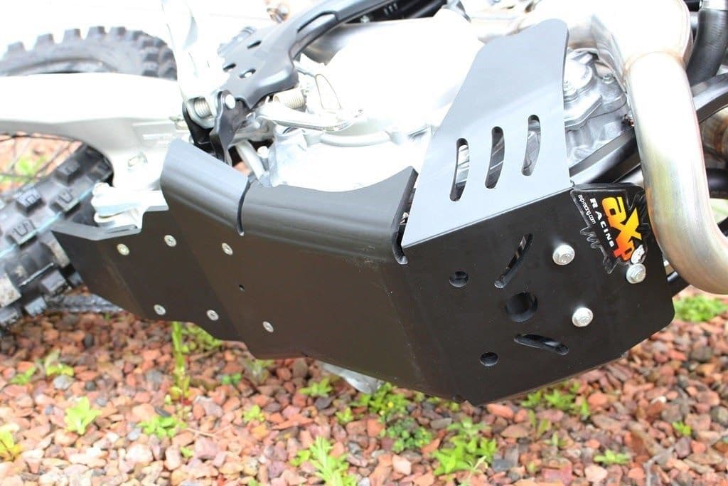 AXP Xtrem HDPE Carterbeschermer Zwart KTM 450 16-18 / Husqvarna FE