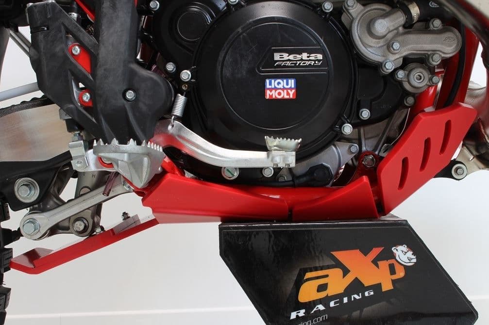 AXP Xtrem HDPE Carterbeschermer Rood Beta 250RR/300RR 20-24