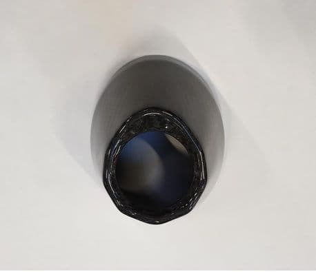 HGS Eindkap Racing Carbon 250cc 4T Oval Shape