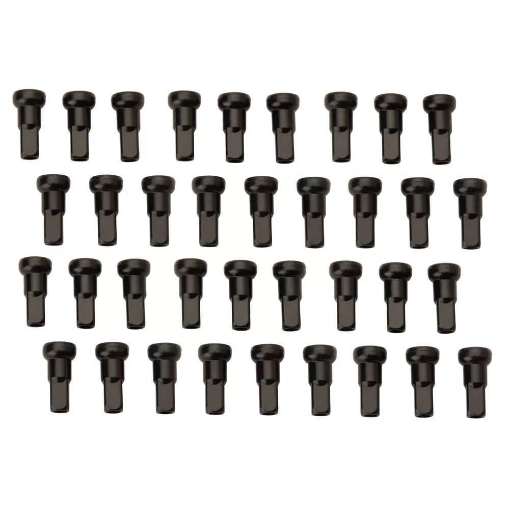 Sixty5 Schwarz Aluminium Nipples