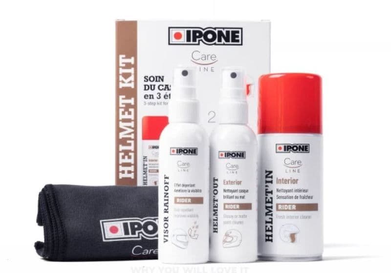 Ipone Helm Kit (Care/Cleaner)