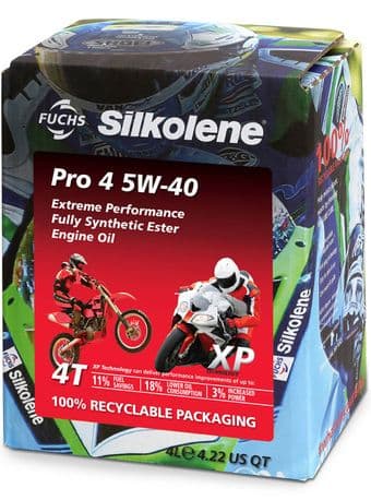 Silkolene Pro 4 5W-40 XP 4L CUBE (4)