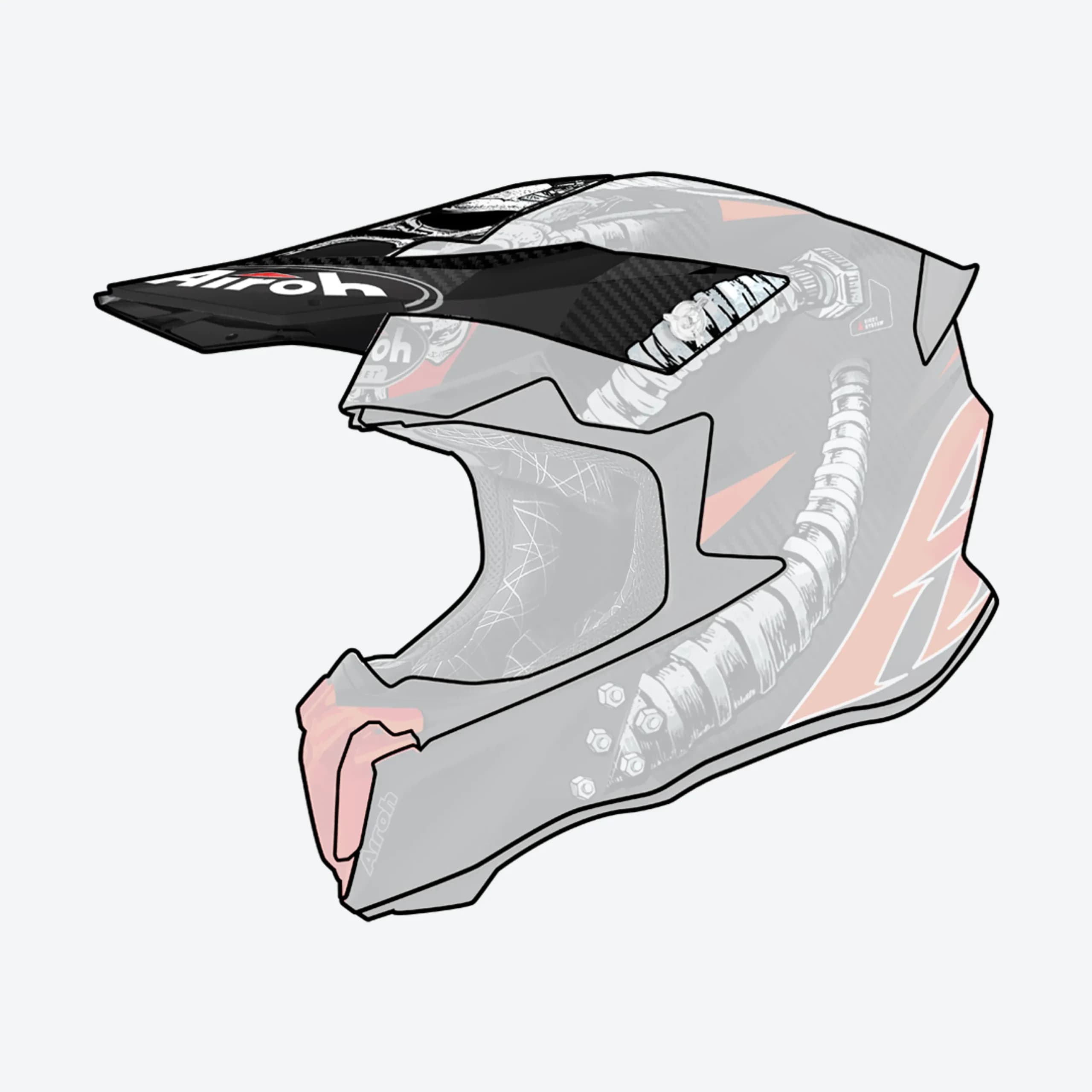 Airoh Twist 2.0 Peak Bolt Matt