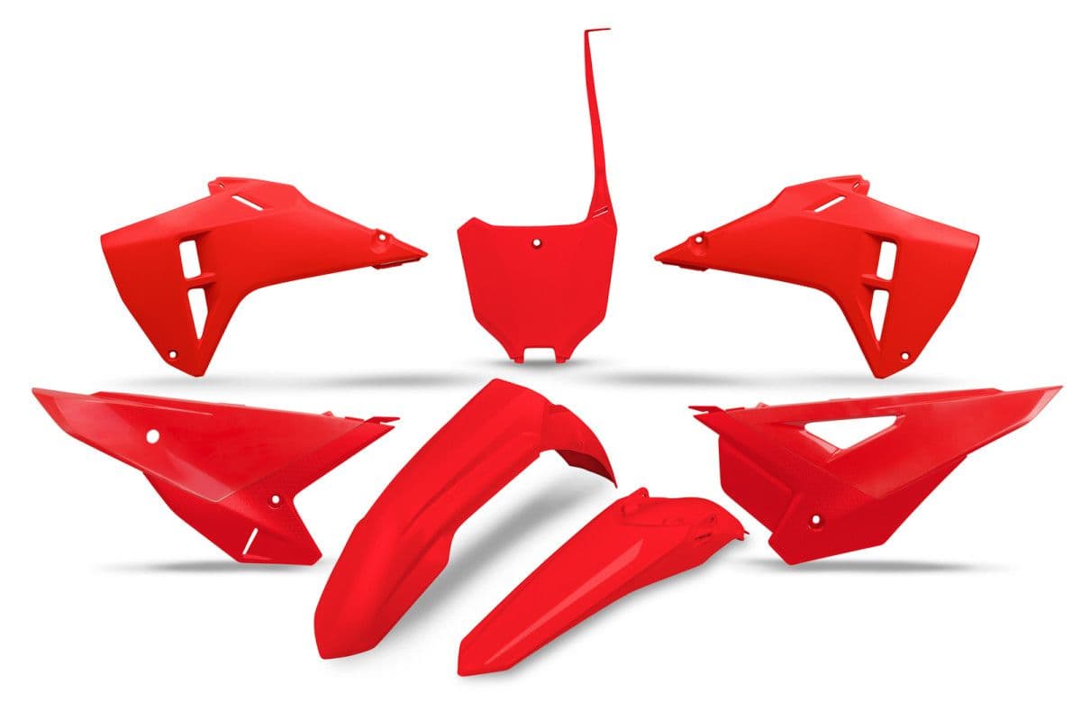UFO Plastic Kit 5-parts Rood CRF250R 25-.. CRF450R 25-..