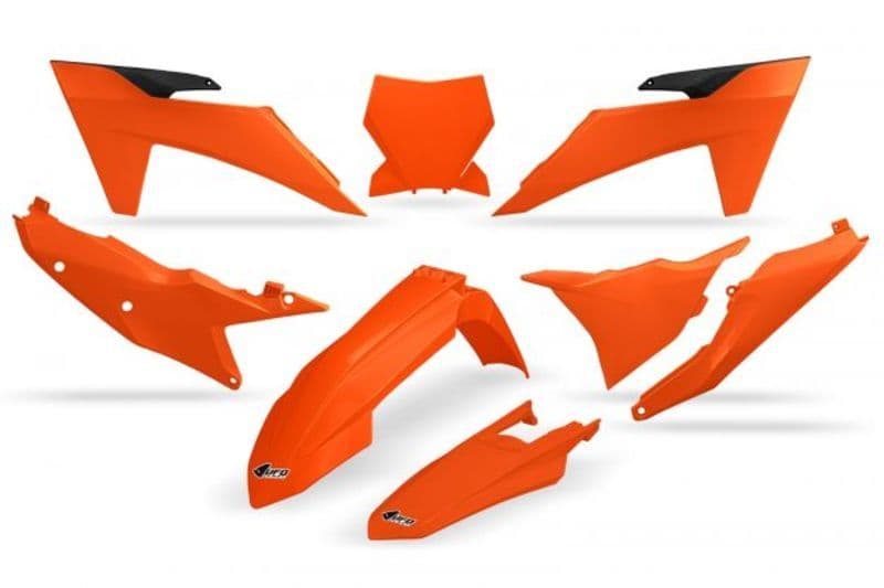 UFO Plastic Kit 5-parts KTM SX/SXF125-450 23-24 Orange 127