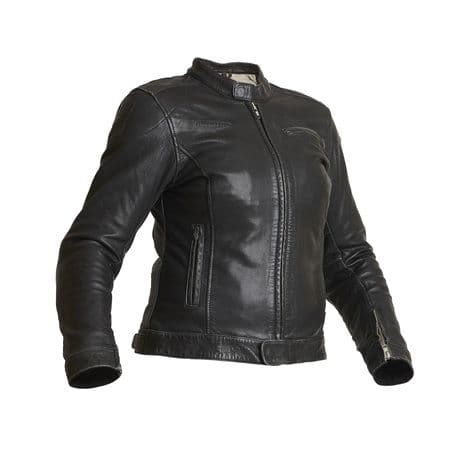 Halvarssons Leather Jacket Orsa Woman Zwart