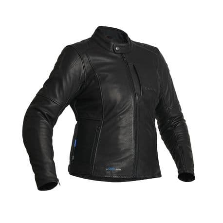 Halvarssons Leather Jacket Vitsand Women Black
