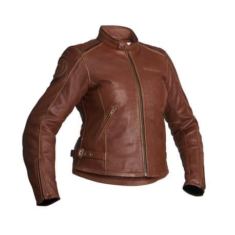 Halvarssons Leather Jacket Nyvall Women Cognac