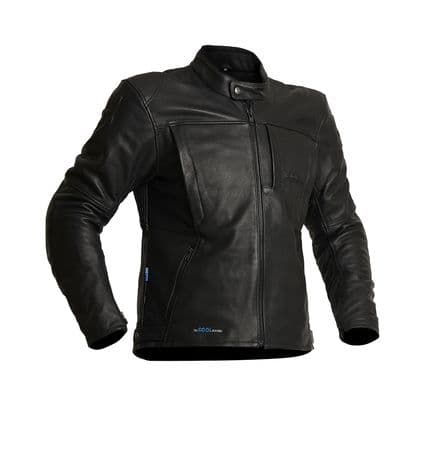 Halvarssons Leather Jacket Racken Zwart