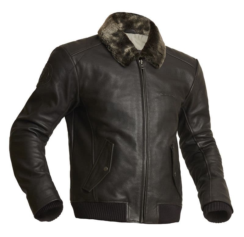 Halvarssons Leather Jacket Torsby Bruin