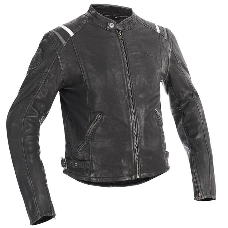 Halvarssons Leather Jacket Skalltorp Zwart