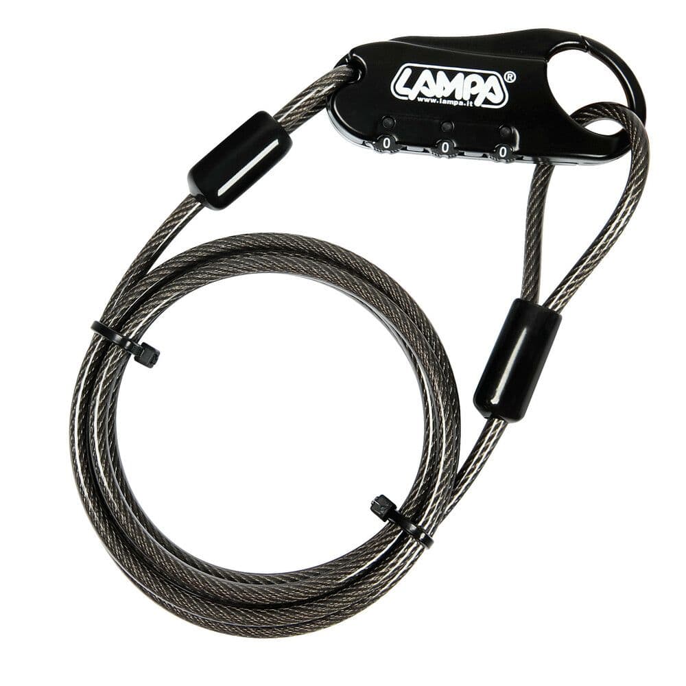 Lampa 3 DIAL COMBINATION PADLOCK + KABEL