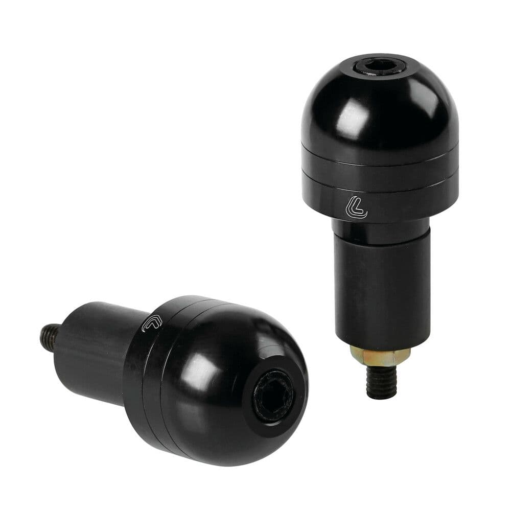Lampa Universeel Bar Ends (2 Pcs) - Zwart
