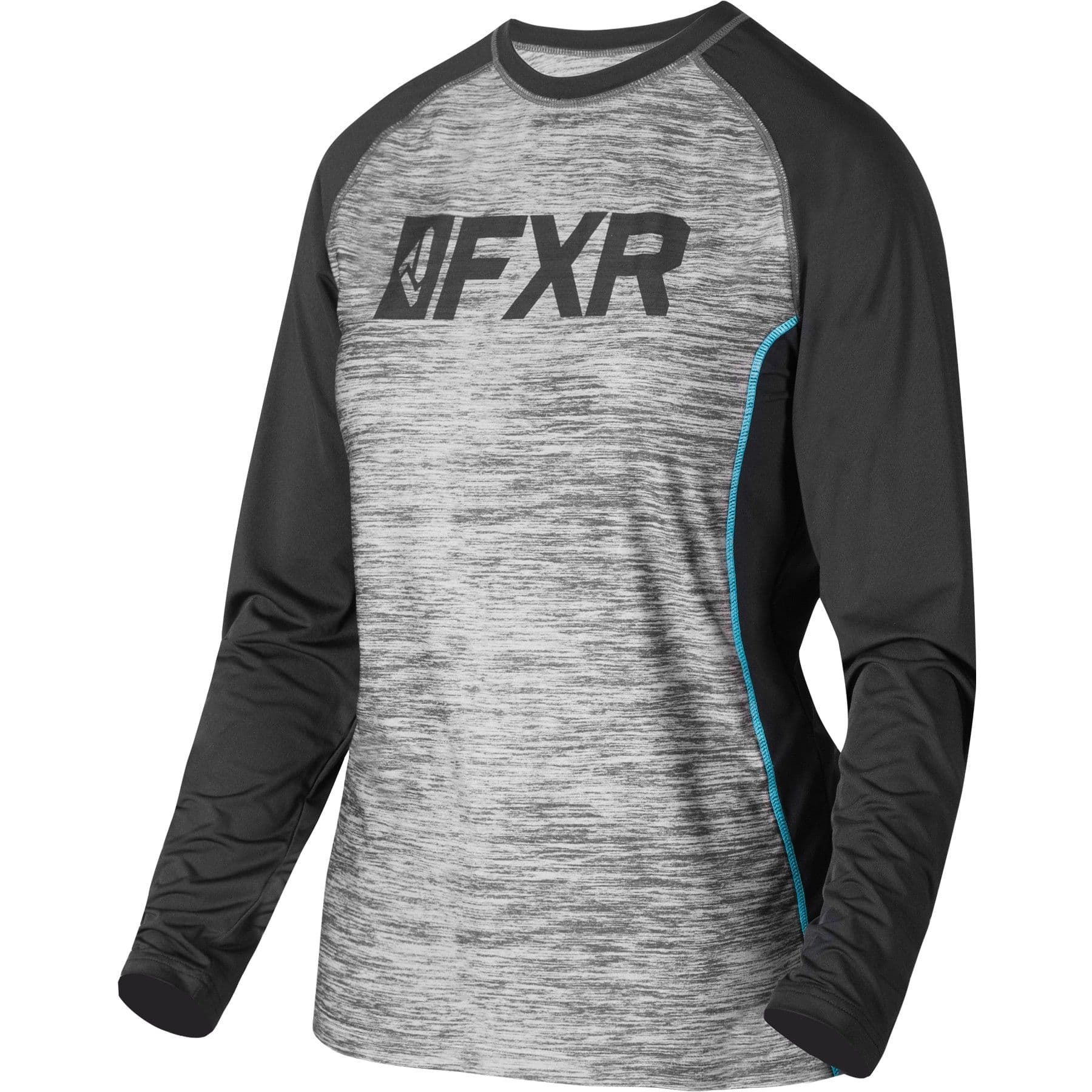 *FXR Women Helium X Tech Longsleeve Grey Heather/Mint