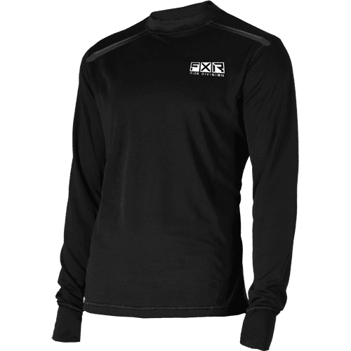 FXR Men Tenacious Merino Longsleeve Black