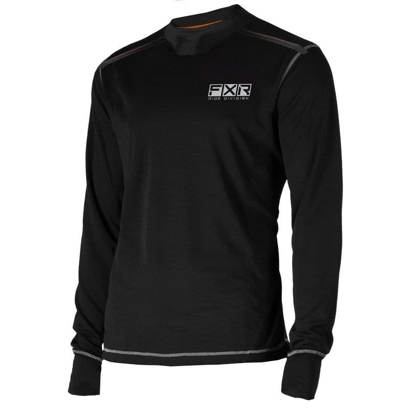 FXR Men Vapour Merino Longsleeve Zwart