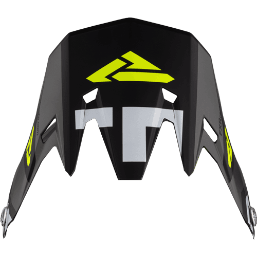 FXR 6D ATR-2 Peak CHAR/ZWART/HI VIS - OS