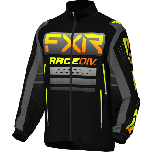 FXR RR Lite Jacket Zwart/Antraciet/Inferno
