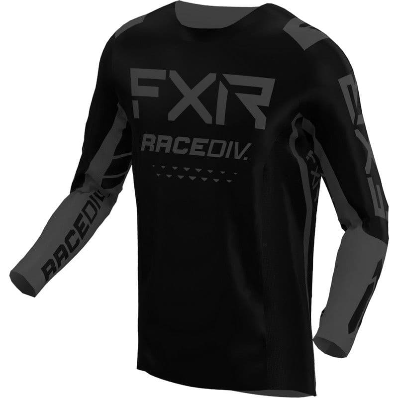 FXR Podium Off-Road Shirt Zwart Ops