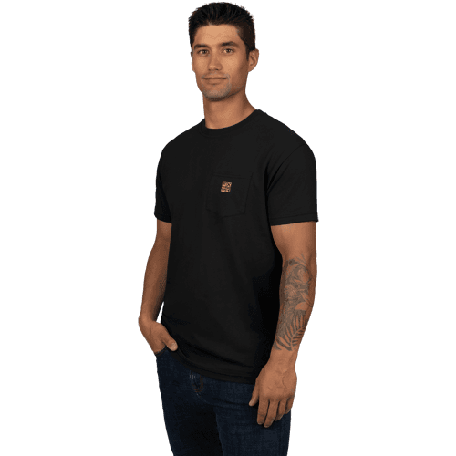 FXR Men Work Pocket Premium T-Shirt Zwart