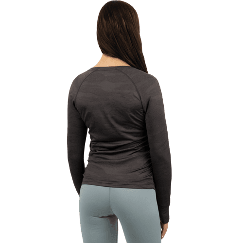 FXR Womens Inhale Active Longsleeve Zwart Camouflage