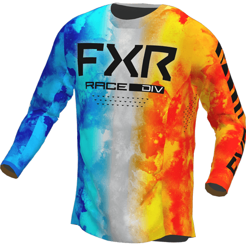 FXR Jeugd Podium MX Shirt Fire & Ice