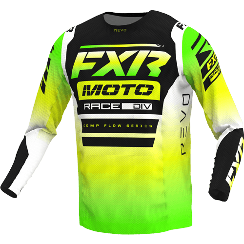 FXR Revo Comp MX Shirt Glowstick